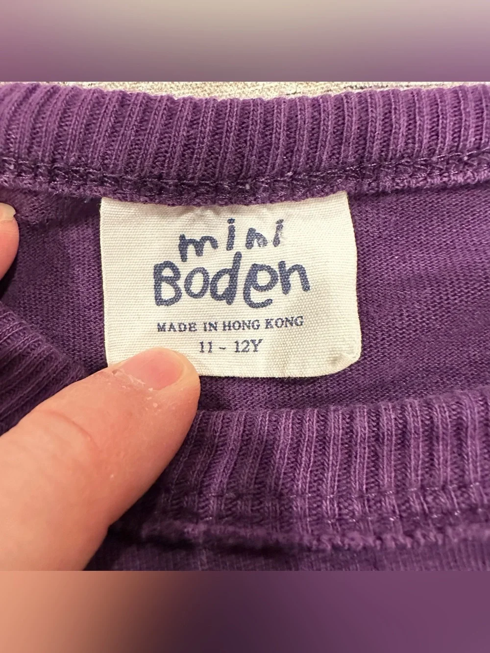 Boden mini purple